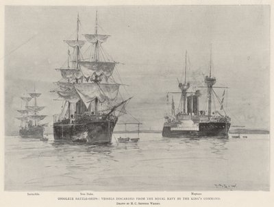 Obsolete Battle-Ships, Vessels discarded from the Royal Navy by the King